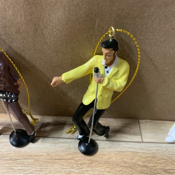 New! Kurt S Adler Elvis Presley Ornament Christmas Tree Hanging The King Set 4 - Picture 4 of 9